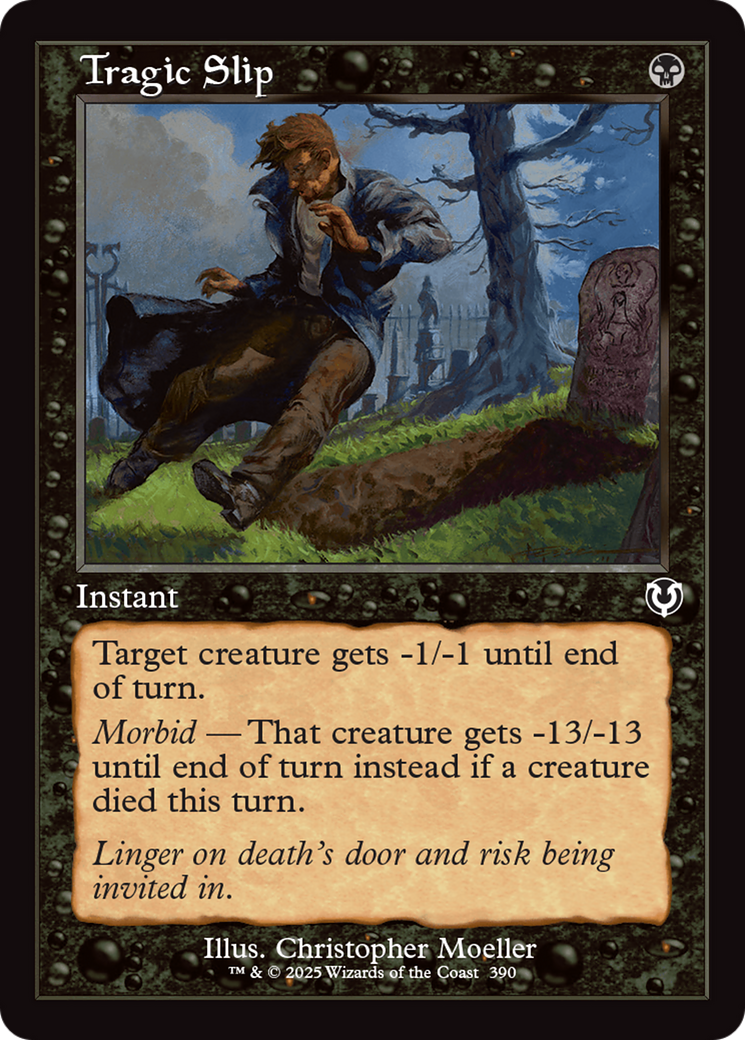 Image of Tragic Slip (Retro Frame) [Innistrad Remastered]