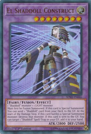 Image of El Shaddoll Construct [SDSH-EN046] Ultra Rare