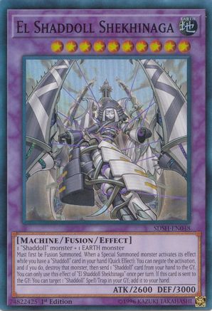 Image of El Shaddoll Shekhinaga [SDSH-EN048] Super Rare