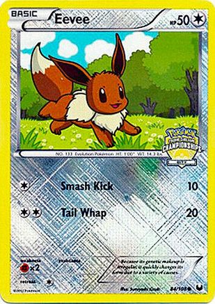 Image of Eevee (84/108) (City Championship Promo) [Black & White: Dark Explorers]