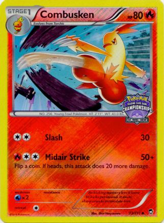 Image of Combusken (13/111) (States Championship Promo) [XY: Furious Fists]