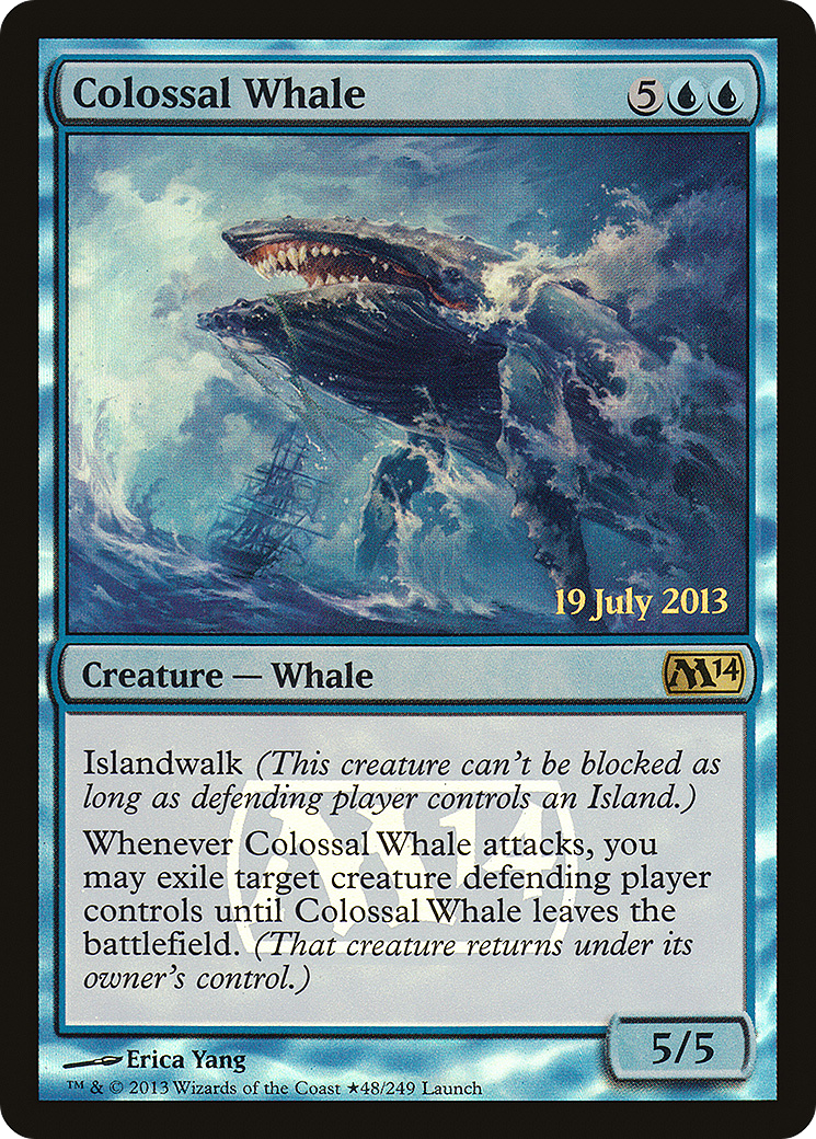 Image of Colossal Whale [Magic 2014 Prerelease Promos]