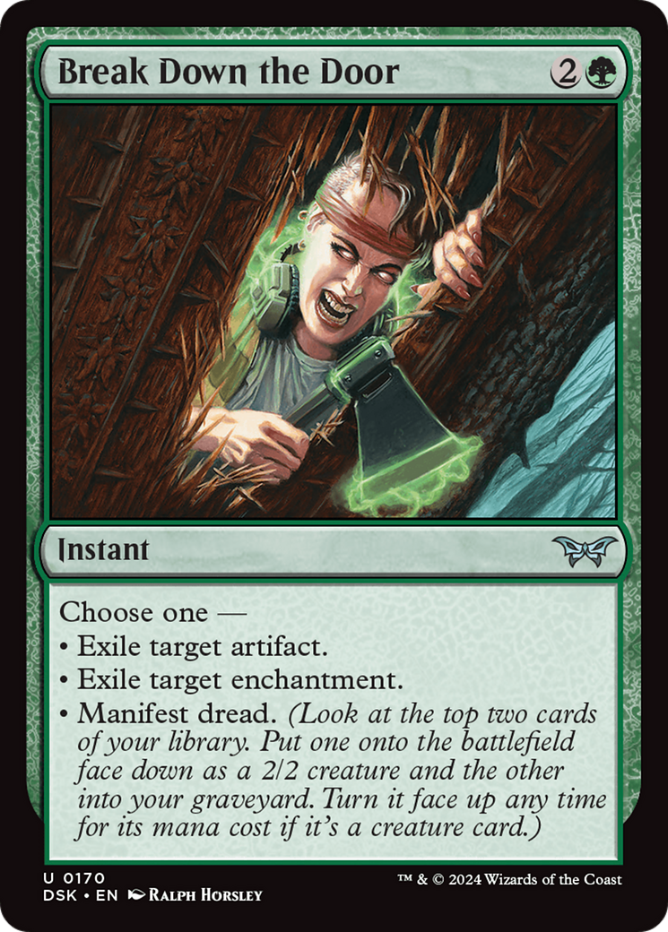 Image of Break Down the Door [Duskmourn: House of Horror]