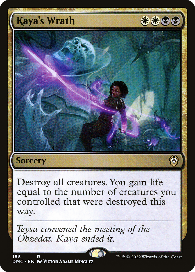 Image of Kaya's Wrath [Dominaria United Commander]