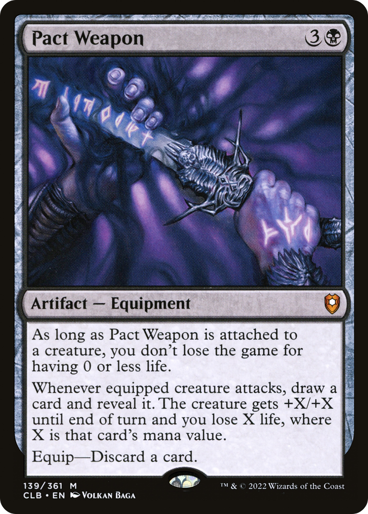 Image of Pact Weapon [Commander Legends: Battle for Baldur's Gate]