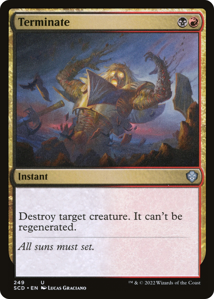 Image of Terminate [Starter Commander Decks]