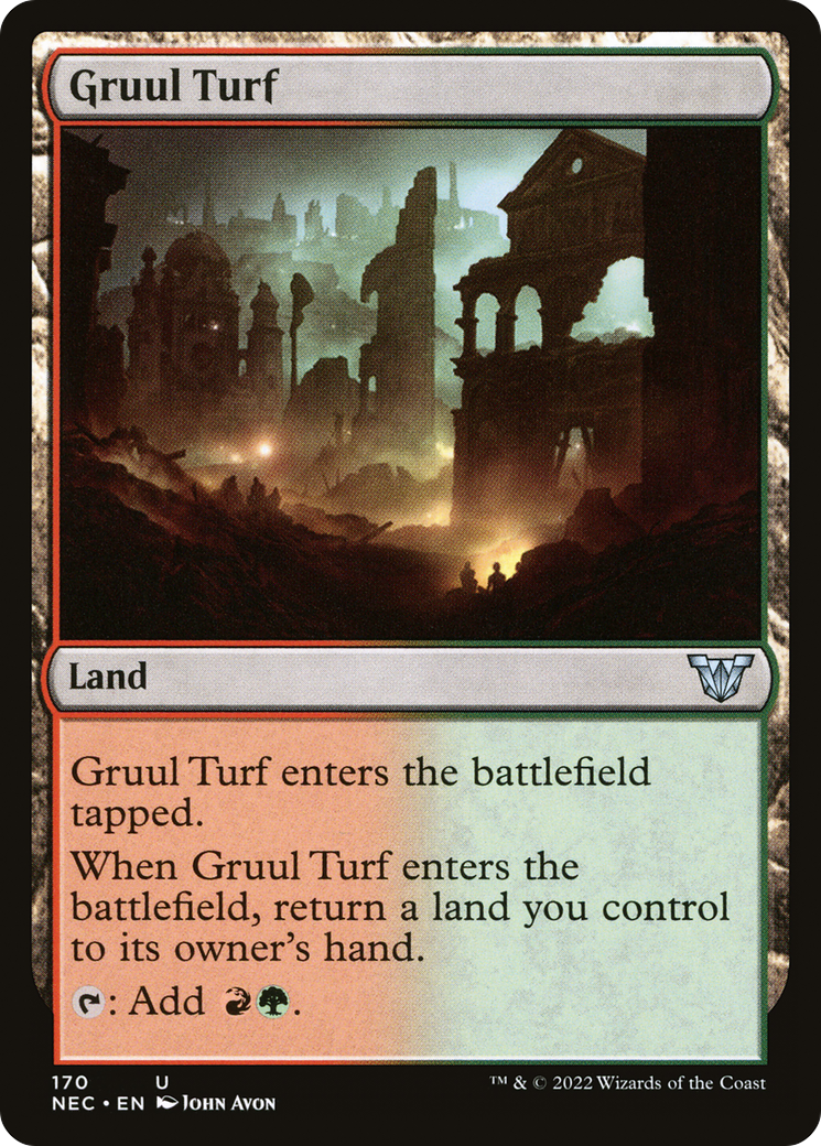 Image of Gruul Turf [Kamigawa: Neon Dynasty Commander]