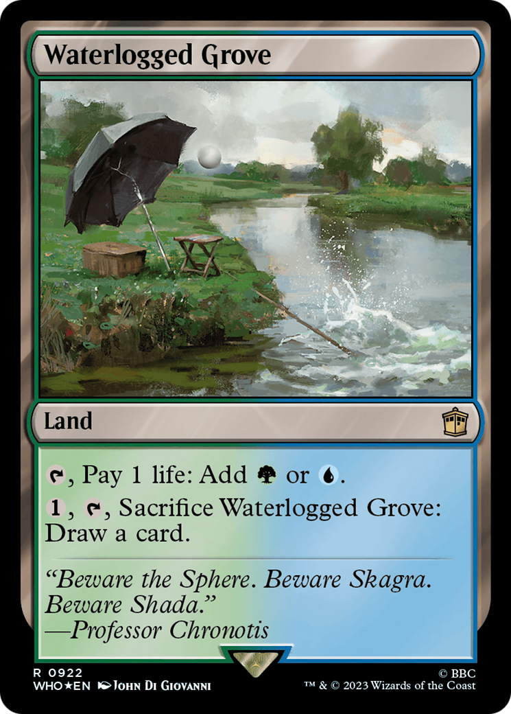 Image of Waterlogged Grove (Surge Foil) [Doctor Who]
