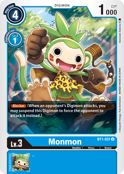 Image of Monmon [BT1-031] [Release Special Booster Ver.1.0]