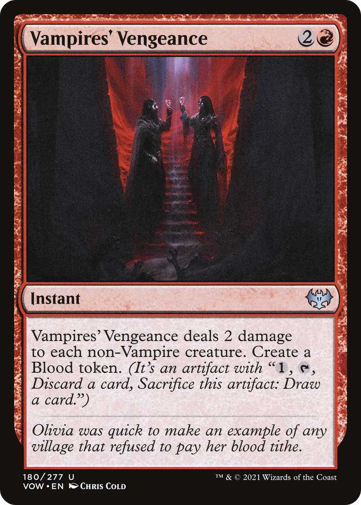 Image of Vampires' Vengeance [Innistrad: Crimson Vow]