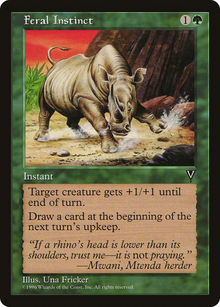 Image of Feral Instinct [Visions]