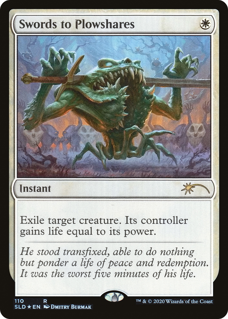 Image of Swords to Plowshares (110) [Secret Lair Drop Series]