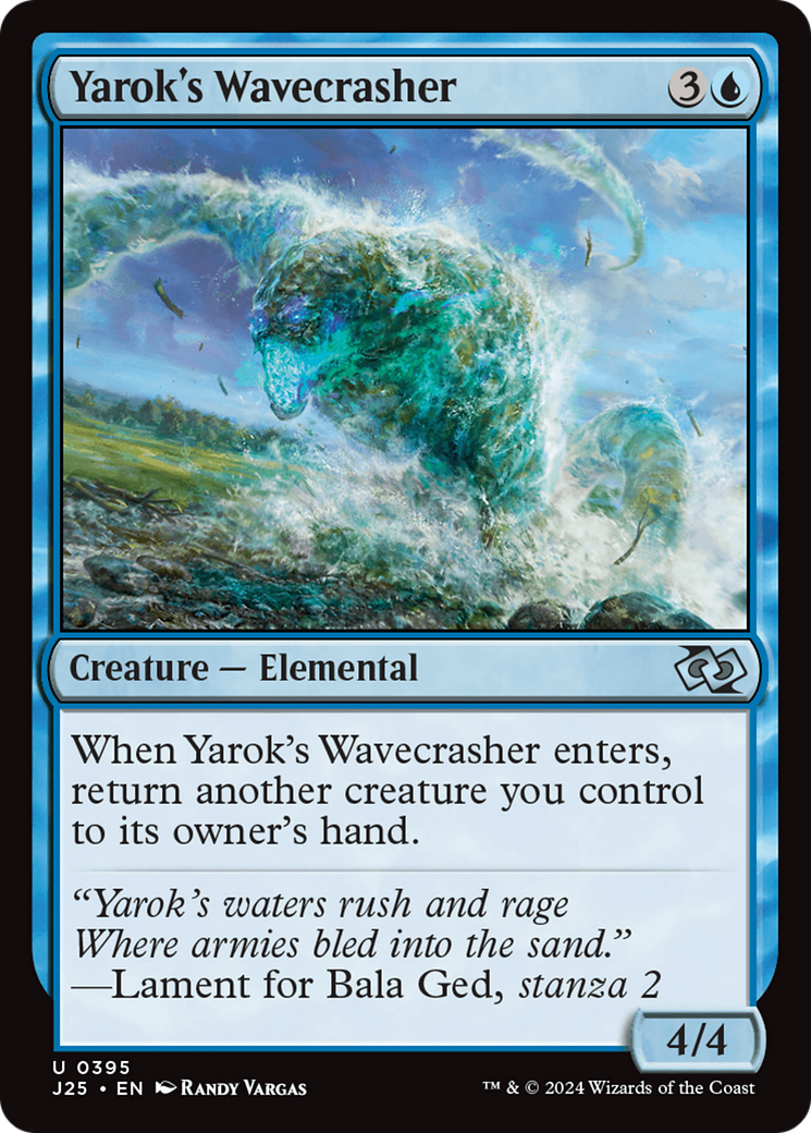 Image of Yarok's Wavecrasher [Foundations Jumpstart]