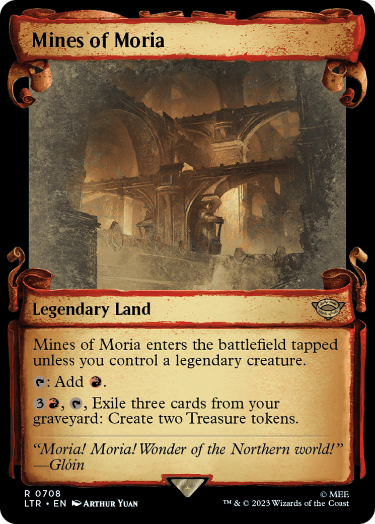Image of Mines of Moria [The Lord of the Rings: Tales of Middle-Earth Showcase Scrolls]