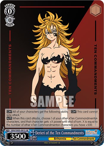 Image of Derieri of the Ten Commandments (SR) [The Seven Deadly Sins: Revival of The Commandments]
