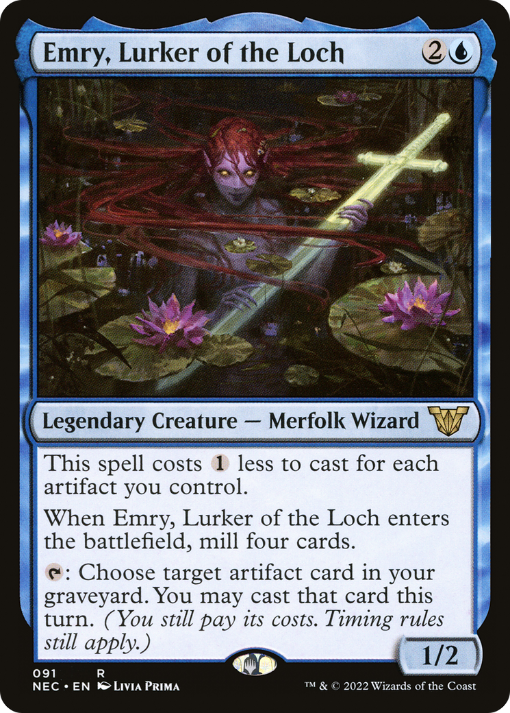 Image of Emry, Lurker of the Loch [Kamigawa: Neon Dynasty Commander]