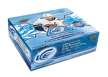 2021-22 Upper Deck Ice Hockey Hobby Box (CALL STORE FOR PRICING AND AVALIBILITY)