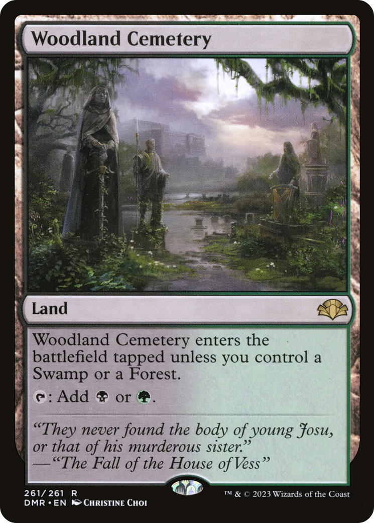 Image of Woodland Cemetery [Dominaria Remastered]
