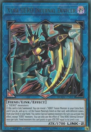 Xtra HERO Infernal Devicer [DUOV-EN013] Ultra Rare