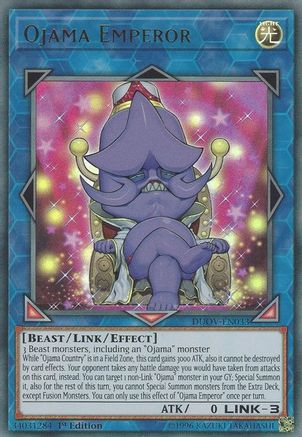 Image of Ojama Emperor [DUOV-EN033] Ultra Rare