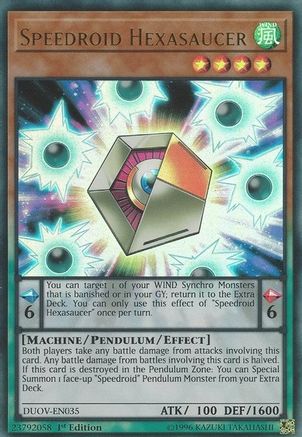 Image of Speedroid Hexasaucer [DUOV-EN035] Ultra Rare