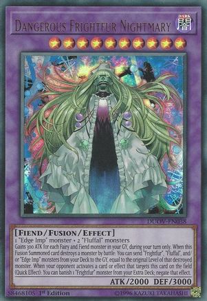 Image of Dangerous Frightfur Nightmary [DUOV-EN038] Ultra Rare