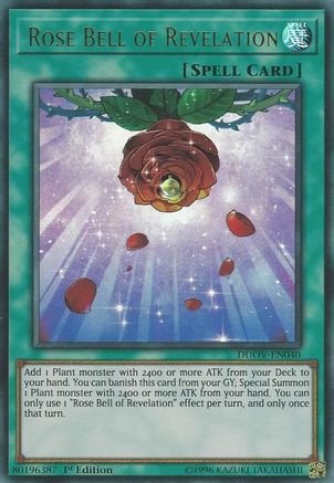 Image of Rose Bell of Revelation [DUOV-EN040] Ultra Rare