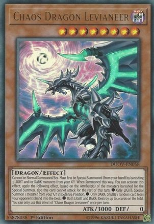 Chaos Dragon Levianeer [DUOV-EN058] Ultra Rare