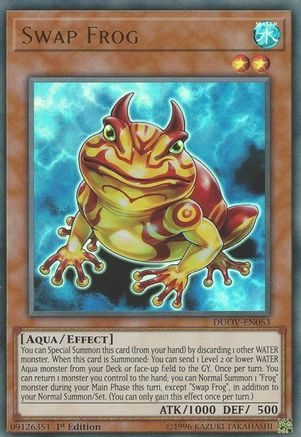 Image of Swap Frog [DUOV-EN063] Ultra Rare