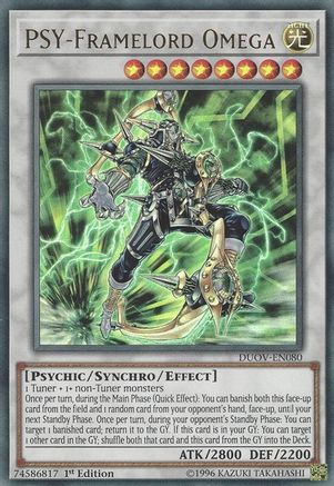 Image of PSY-Framelord Omega [DUOV-EN080] Ultra Rare
