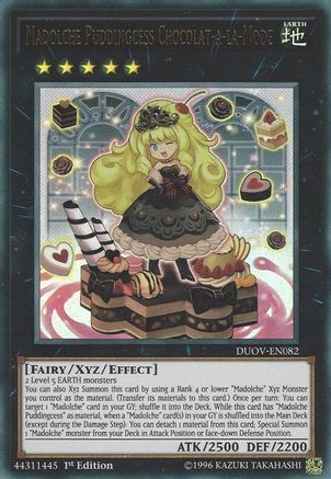Image of Madolche Puddingcess Chocolat-a-la-Mode [DUOV-EN082] Ultra Rare