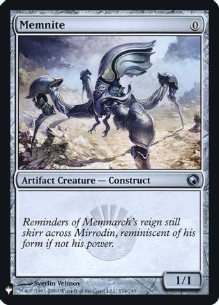 Image of Memnite (LIST-174) - The List Reprints