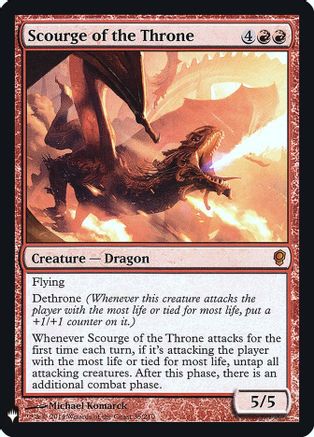 Image of Scourge of the Throne (LIST-035) - The List Reprints Foil
