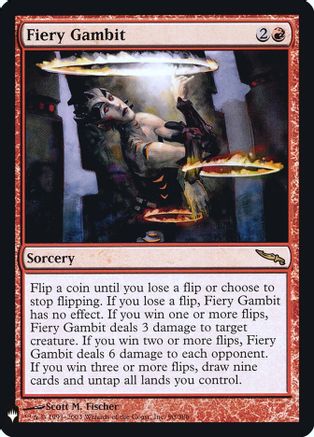 Image of Fiery Gambit [Mystery Booster]