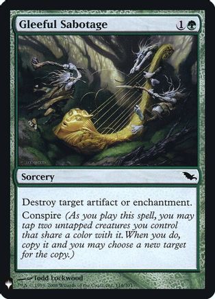 Image of Gleeful Sabotage (LIST-116) - The List Reprints