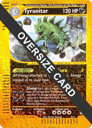 Image of Tyranitar (3/12) [Box Topper]