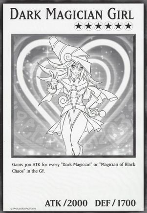 Image of Dark Magician Girl (Oversized) Common
