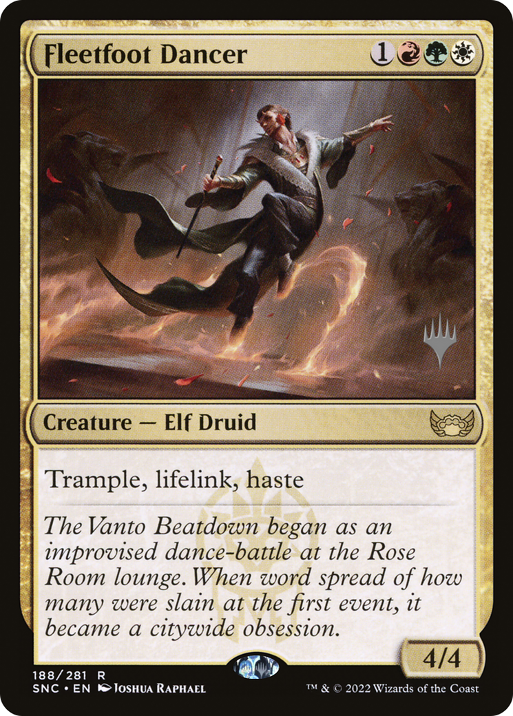 Image of Fleetfoot Dancer (Promo Pack) [Streets of New Capenna Promos]