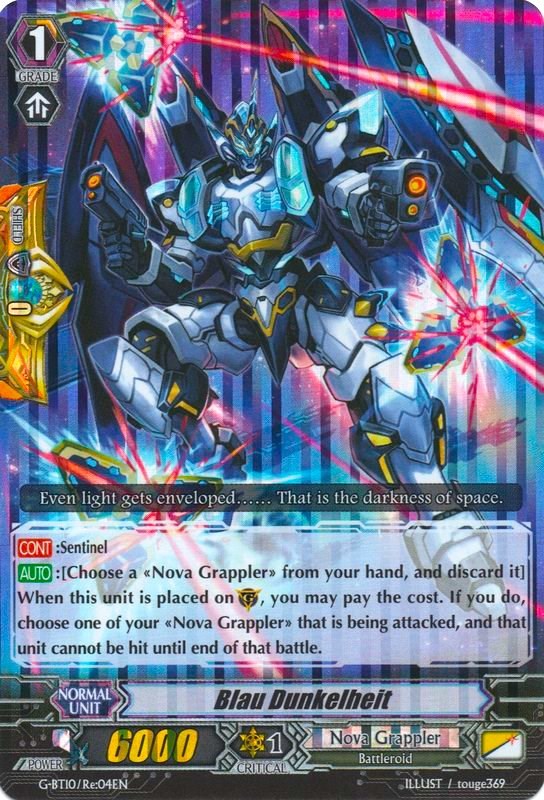 Image of Blau Dunkelheit (G-BT10/Re:04EN) [Raging Clash of the Blade Fangs]