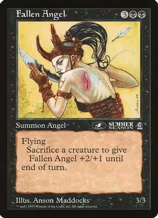 Image of Fallen Angel (4th Place) (Arena League) (OVER-) - Oversize Cards