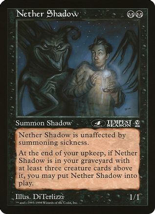 Image of Nether Shadow (4th Place) (Arena League) (OVER-) - Oversize Cards