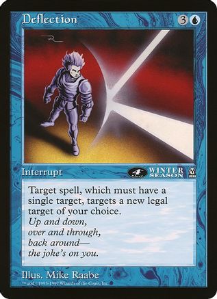 Image of Deflection (4th Place) (Arena League) (OVER-) - Oversize Cards