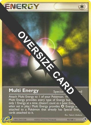 Image of Multi Energy (93/100) (Jumbo Card) [EX: Sandstorm]