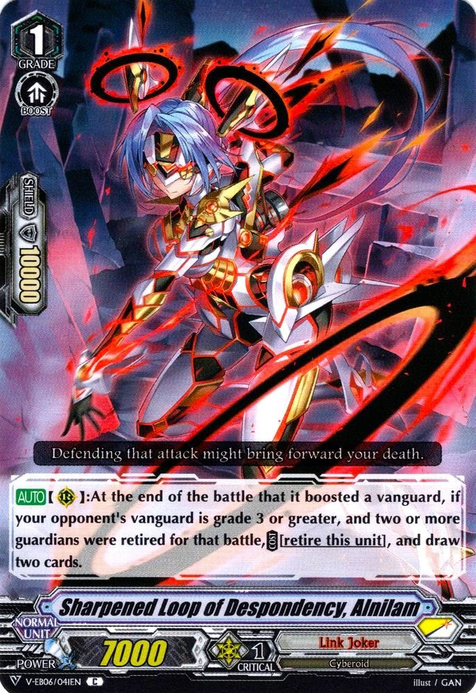 Image of Sharpened Loop of Despondency, Alnilam (V-EB06/041EN) [Light of Salvation, Logic of Destruction]