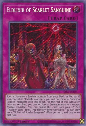 Eldlixir of Scarlet Sanguine [SESL-EN031] Secret Rare