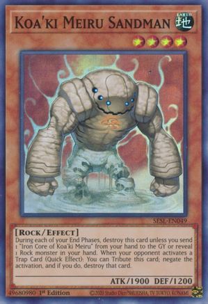 Image of Koa'ki Meiru Sandman [SESL-EN049] Super Rare