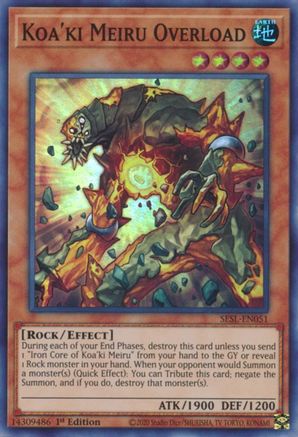 Image of Koa'ki Meiru Overload [SESL-EN051] Super Rare