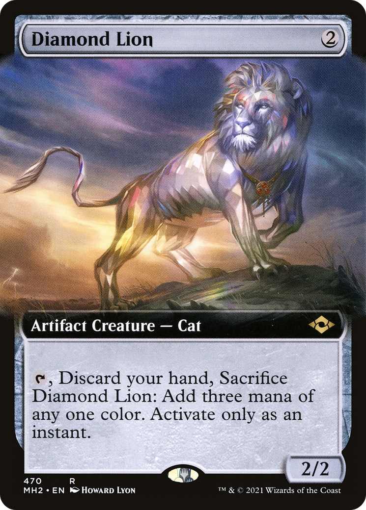 Image of Diamond Lion (Extended Art) [Modern Horizons 2]