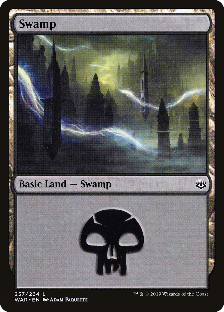 Image of Swamp (257) [War of the Spark]