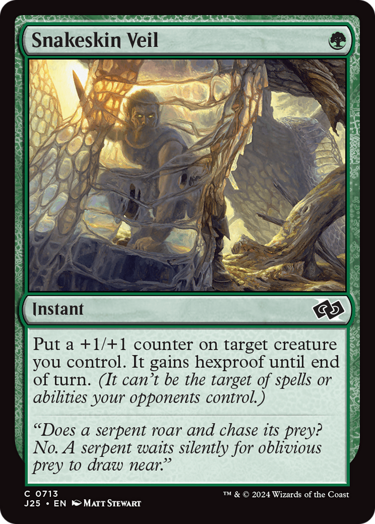 Image of Snakeskin Veil [Foundations Jumpstart]